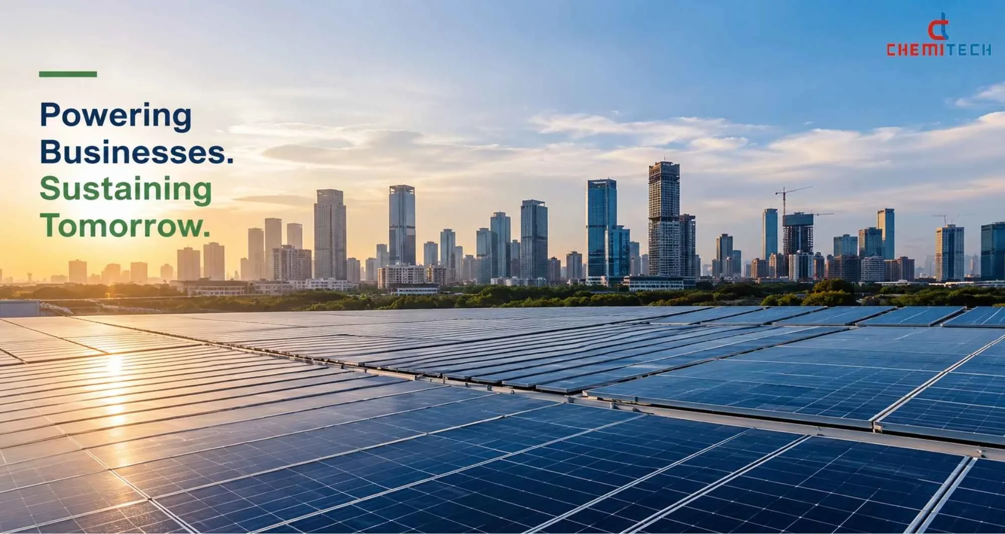 Best Commercial Solar Panels in India Best solar panels for commercial use in India installed on modern industrial rooftop