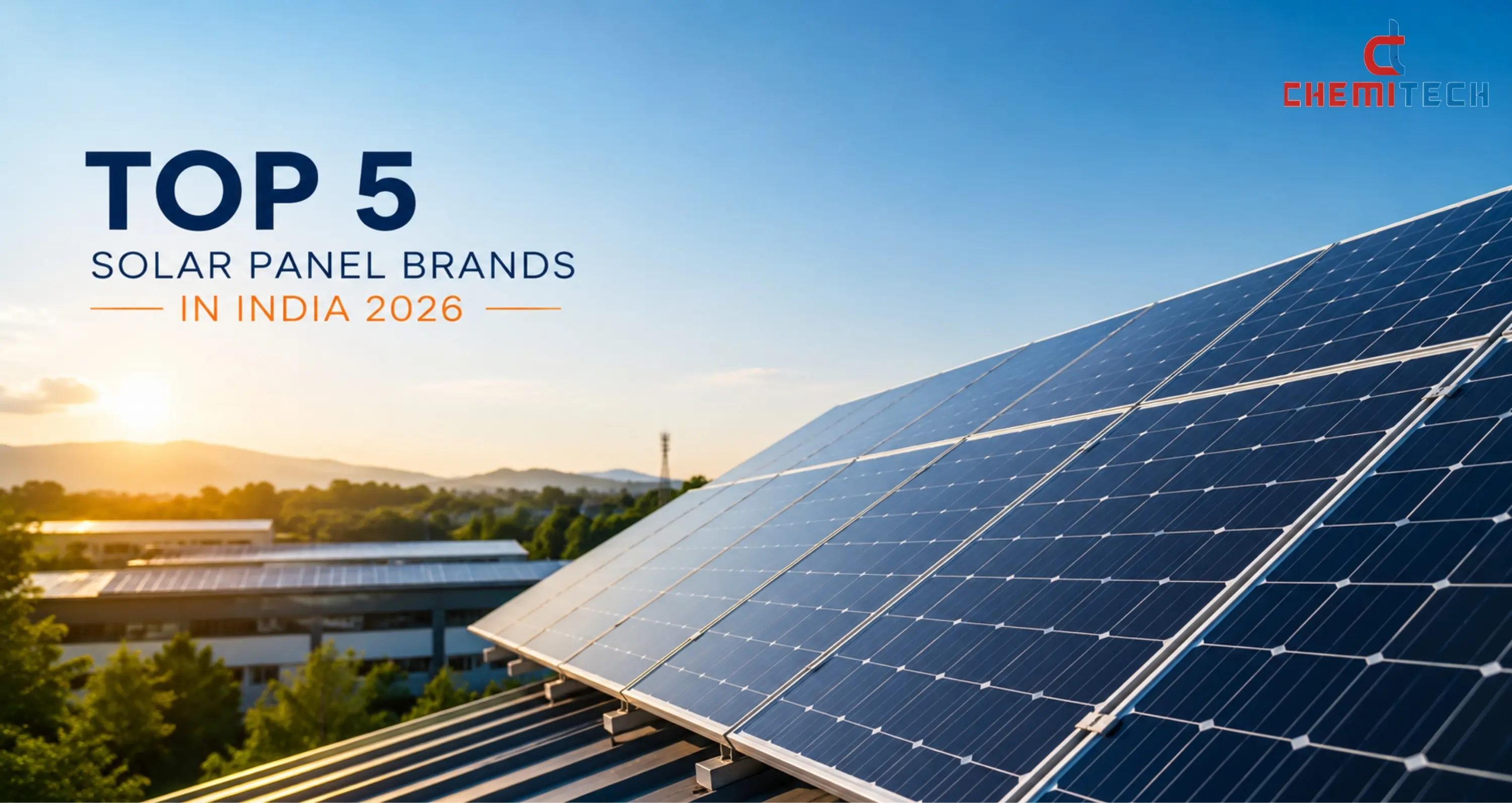 Top 5 Solar Panel Brands in India 2026